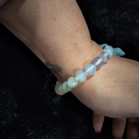 COPY - 🆕Sea Opal Bracelet with a Cham - Picture 10 of 10